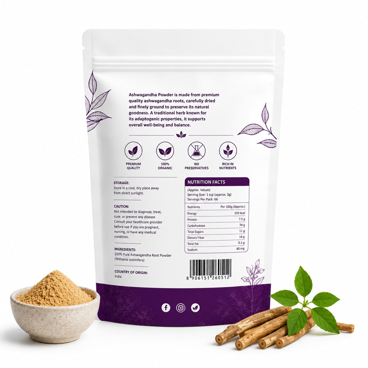 ASHWAGANDHA POWDER